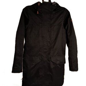 Kathmandu NGX2 Waterproof Black Rain Coat Women’s Size 8 EUC